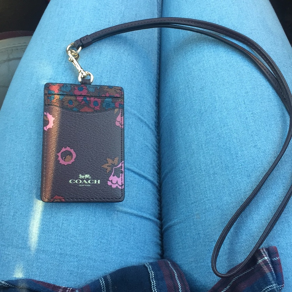Coach lanyard